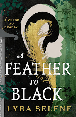 book cover of romantic fantasy novel A Feather So Black by Lyra Selene