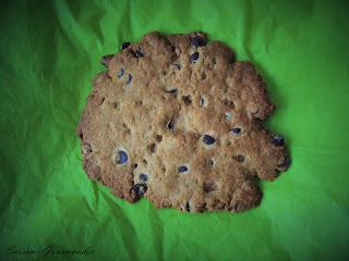Biscuits sablés vegans végétaliens à la châtaigne et chocolat