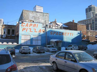 Capri Pizza & Spaghetti Sign Hamilton Ontario