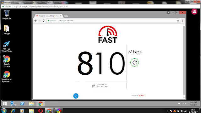 احصل على انترنت بسرعة تفوق 800Mbs في الثانية في هاتف الأندرويد مجاناً ومدى الحياة‎ + حاسوب افتراضي لتخزين بياناتك