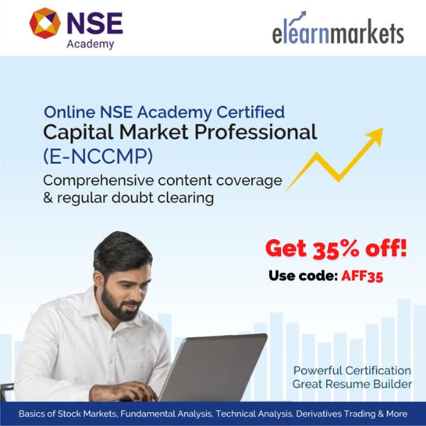 Elearnmarkets presents you NSE ACADEMY CERTIFIED Capital Market course (ENCCMP)