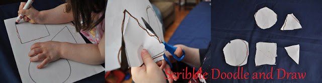 Build fine motor skills by tracing and cutting shapes