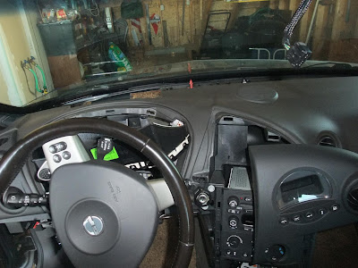 Pontiac, Grand Prix, remove interior, radio