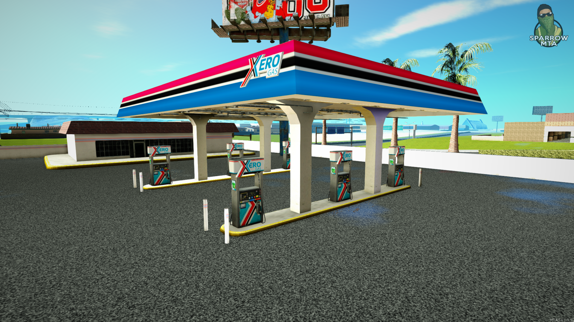 Gta 5 gas station map