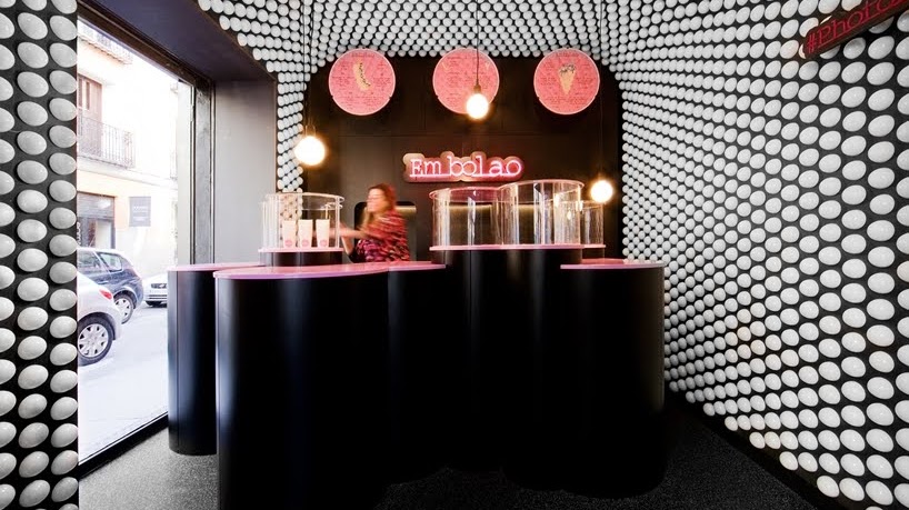 Mecanismo ha diseñado un restaurante de comida rápida en Madrid, España
