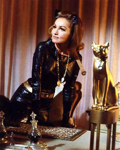 In the 1960s Batman series Catwoman was initially played by Julie Newmar 