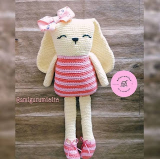 PATRON GRATIS CONEJA AMIGURUMI 53905