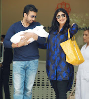 Shilpa takes Baby K home