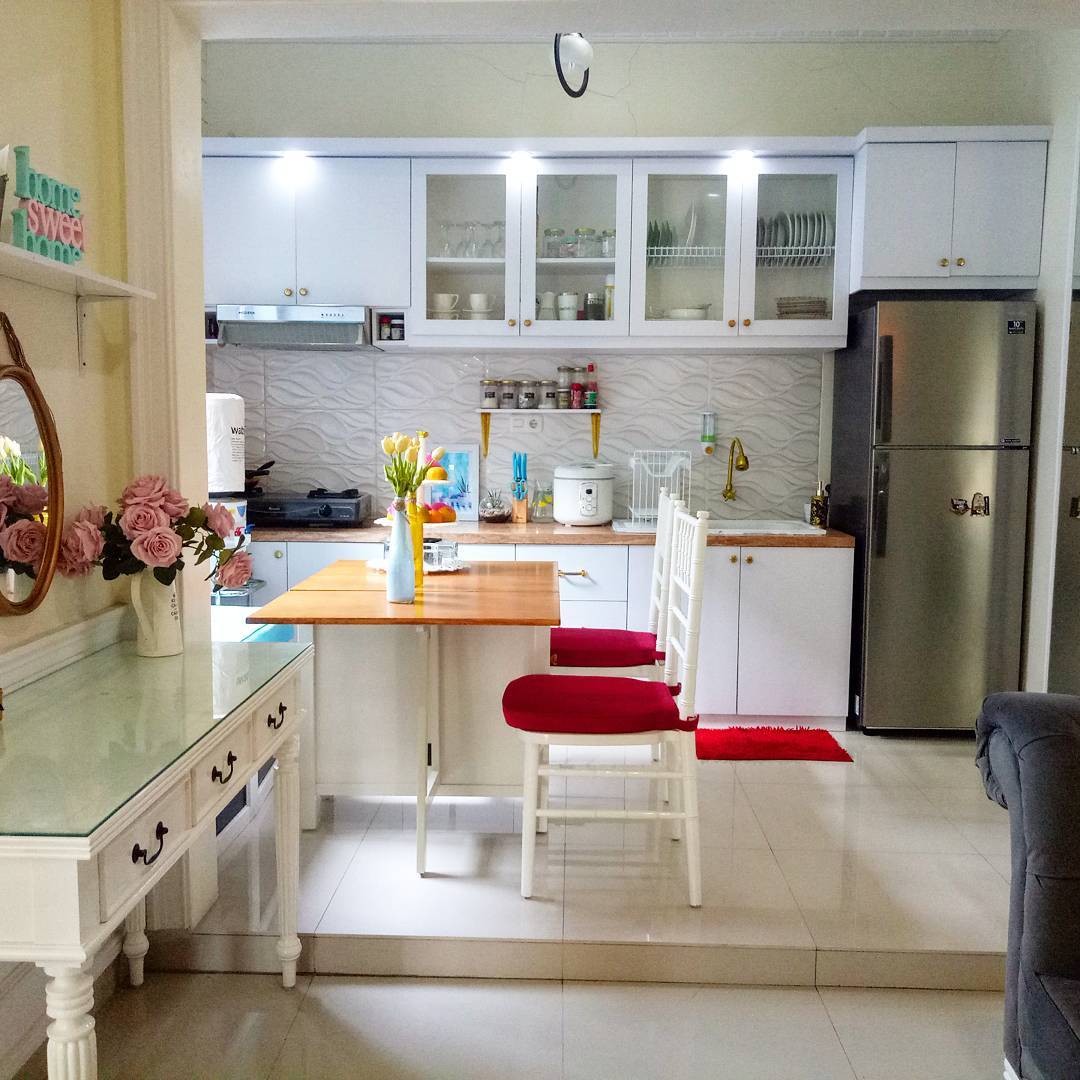 Ukuran Ideal Sebuah Dapur Rumah Shabby Chic Minimalis Hello