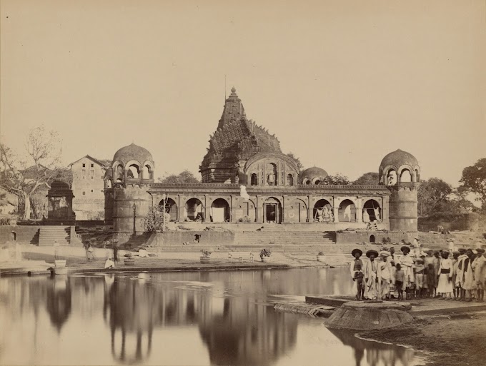 Naroshankar Hindu Temple, Nashik (Nasik), Maharashtra, India | Rare & Old Vintage Photos (1865)