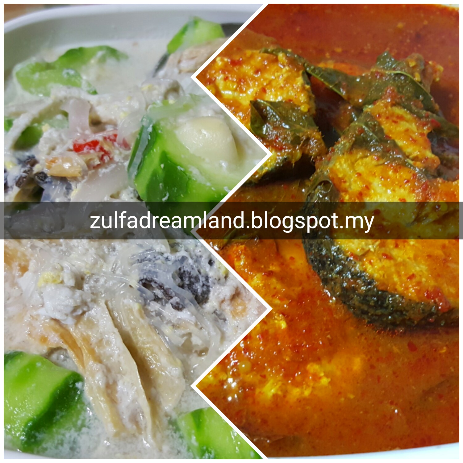 ZULFAZA LOVES COOKING: Asam Pedas dan sayur petola masak lemak
