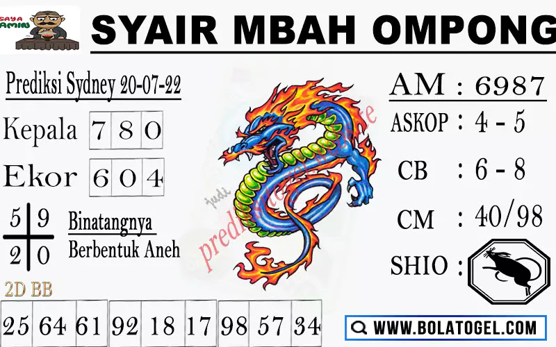 19+ Kode Syair Mbah Ompong