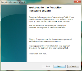 Cara Membuat Reset Password di Windows 7