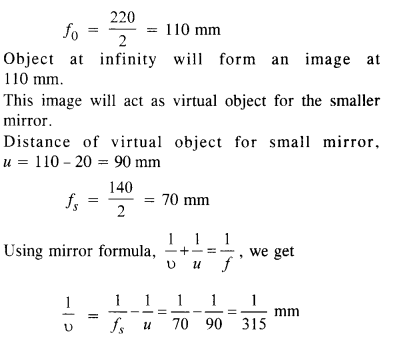 Solutions Class 12 Physics Chapter-9 (Ray Optics and Optical Instruments)