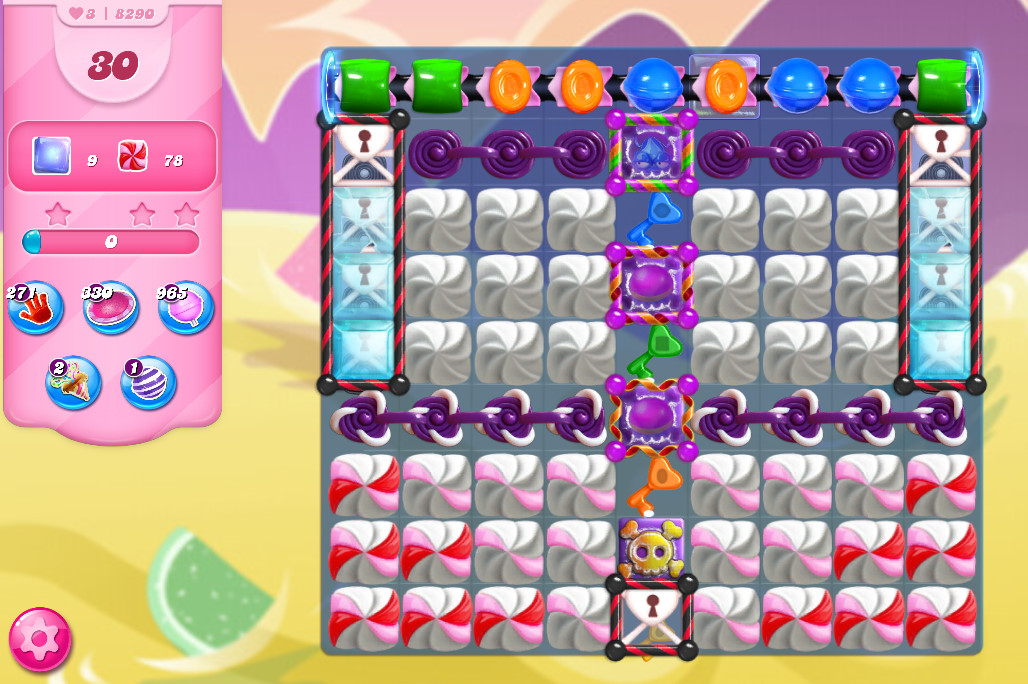 Candy Crush Saga level 8290