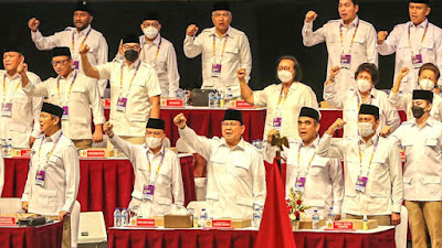 Rapimnas Kukuhkan Prabowo Capres Gerindra