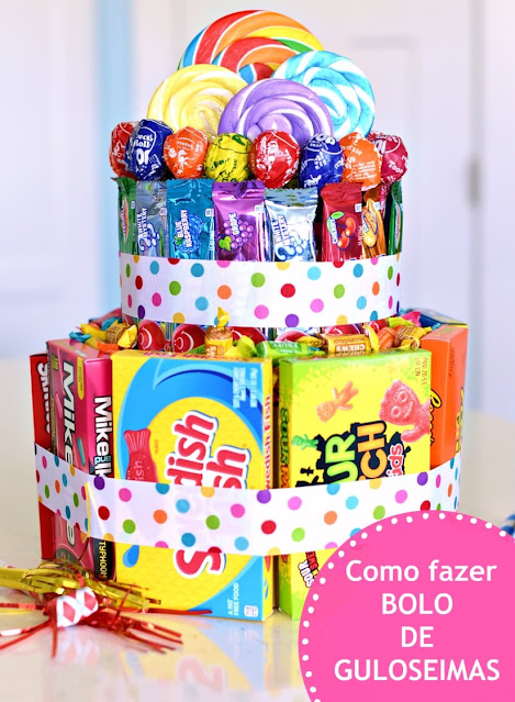 bolo de doces passo a passo