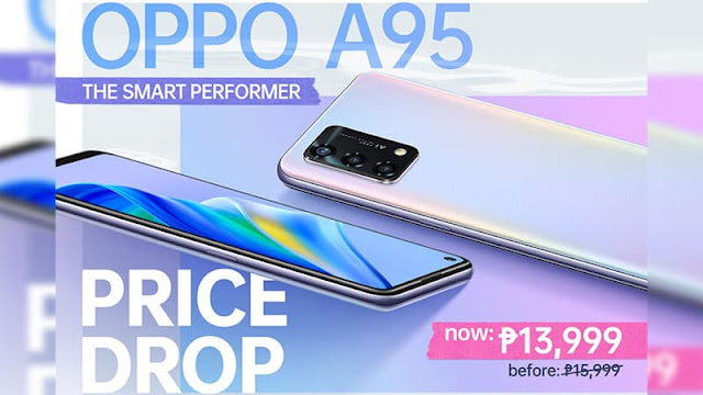 OPPO A95 gets a price drop, now priced at PHP 13,999