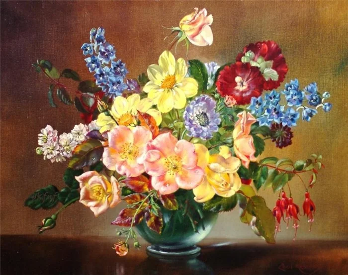 Cecil Kennedy 1905-1997 | British flowers painter