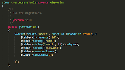 Solved error laravel 5.6, 5.5, 5.4