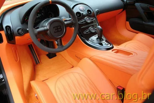 Bugatti Veyron Super Sports - interior painel