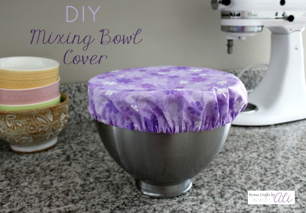 sewing tutorial mixing bowl cover kitchen aid DIY
