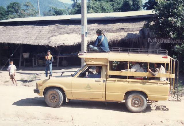 Transport for rafting.