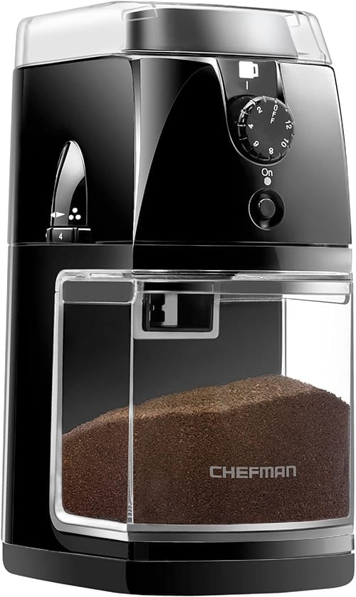 Chefman Coffee Grinder Electric Burr Mill