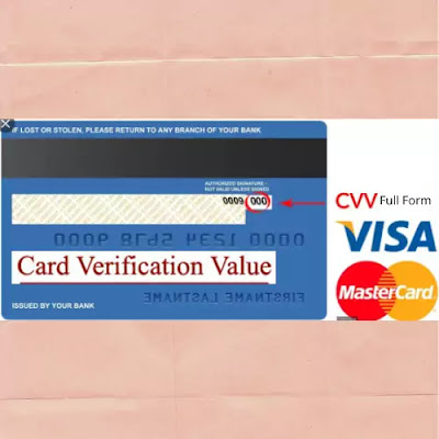 CVV Full Form