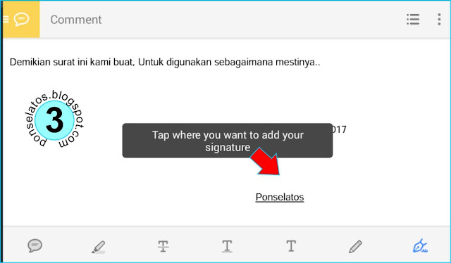 Cara Membuat Tanda Tangan Di Android