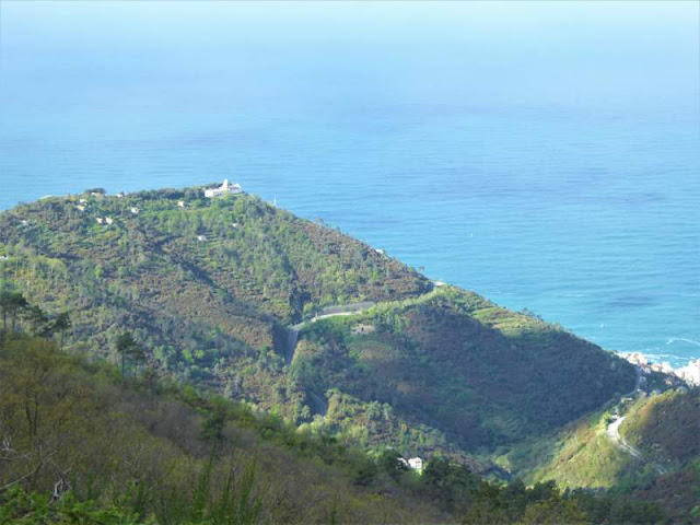 veduta Madonna Montenero Riomaggiore