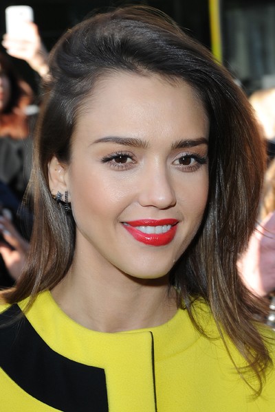 Casual Shoulder Length Hairstyles Trendy Jessica Alba