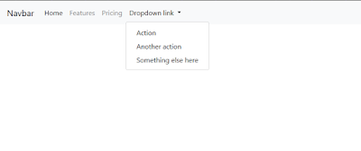 dropdown boostrap