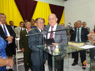 AD Córrego recebe seu novo Pastor