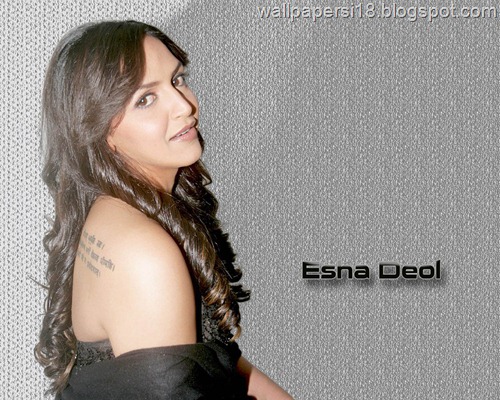 Esha Deol Photoshoot in Simple Dress