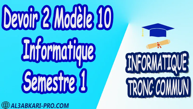 Devoir Corrigé devoirs de Informatique informatique devoir de Tronc commun biof pdf Tronc commun sciences Tronc commun Technologies Tronc commun Lettres et Sciences Humaines Informatique Tronc commun Tronc commun sciences Tronc commun Technologies Tronc commun biof option informatiquee Devoir de Semestre 1 Devoirs de 2ème Semestre maroc Exercices corrigés Cours résumés devoirs corrigés exercice corrigé prof de soutien scolaire a domicile cours gratuit cours gratuit en ligne cours particuliers cours à domicile soutien scolaire à domicile les cours particuliers cours de soutien des cours de soutien les cours de soutien professeur de soutien scolaire cours online des cours de soutien scolaire soutien pédagogique