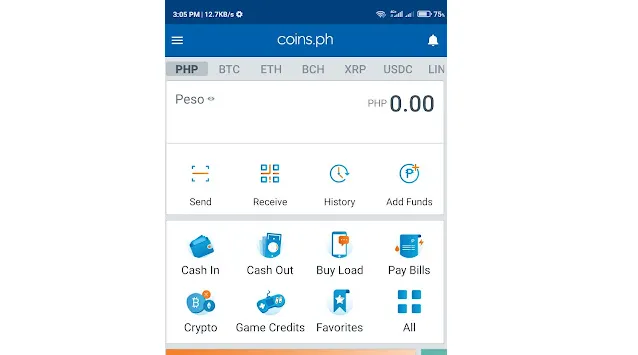 Free load from Coins.ph