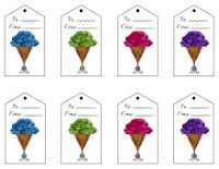 ice cream gift tags