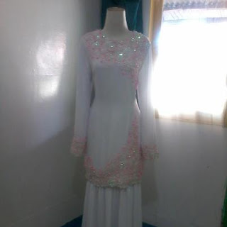 baju kurung-baju pengantin