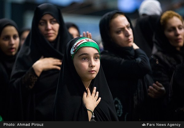 Commemoration Anniversary of 6 Month Old Child, Nation of Iran (Shiites Muslims) remembering the martyrdom of six month old kid , Ali Asghar, of Imam Hussein a.s, all Muslims take part in mourning ceremonies to remember the martyrdom of Ali Asgher at Karbala battle 1400 years ago. These ceremonies are arranged by Muslims in many cities of Iran at different levels, below images are taken in ceremonies held in Tehran, 