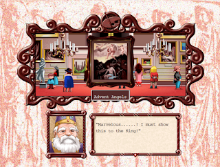 The Royal Art Festival in Princess Maker 2, where your daughter presents her art to the kingdom.