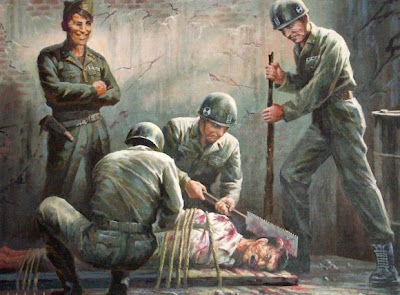 North Korean Barbarism Propaganda