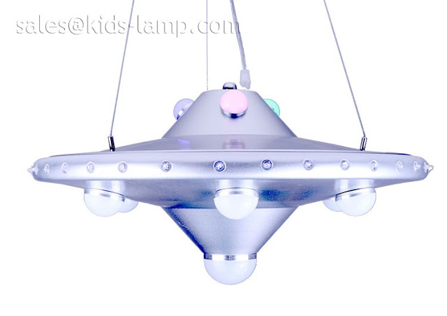 UFO Plate kids bedroom pendant ceiling lamps.