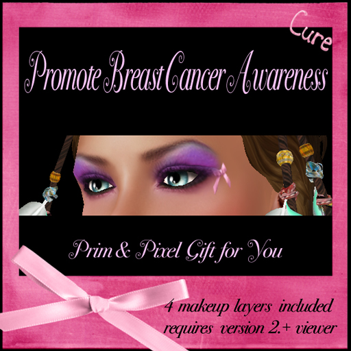 GIFT Breast Cancer Awareness Makeup Tattoos @ Prim & Pixel