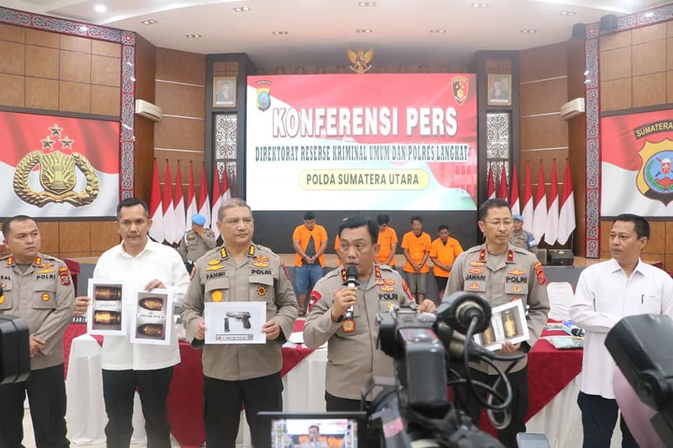 Karena Bisnis Kelapa Sawit, Penembak Mantan Anggota DPRD Langkat Ditangkap