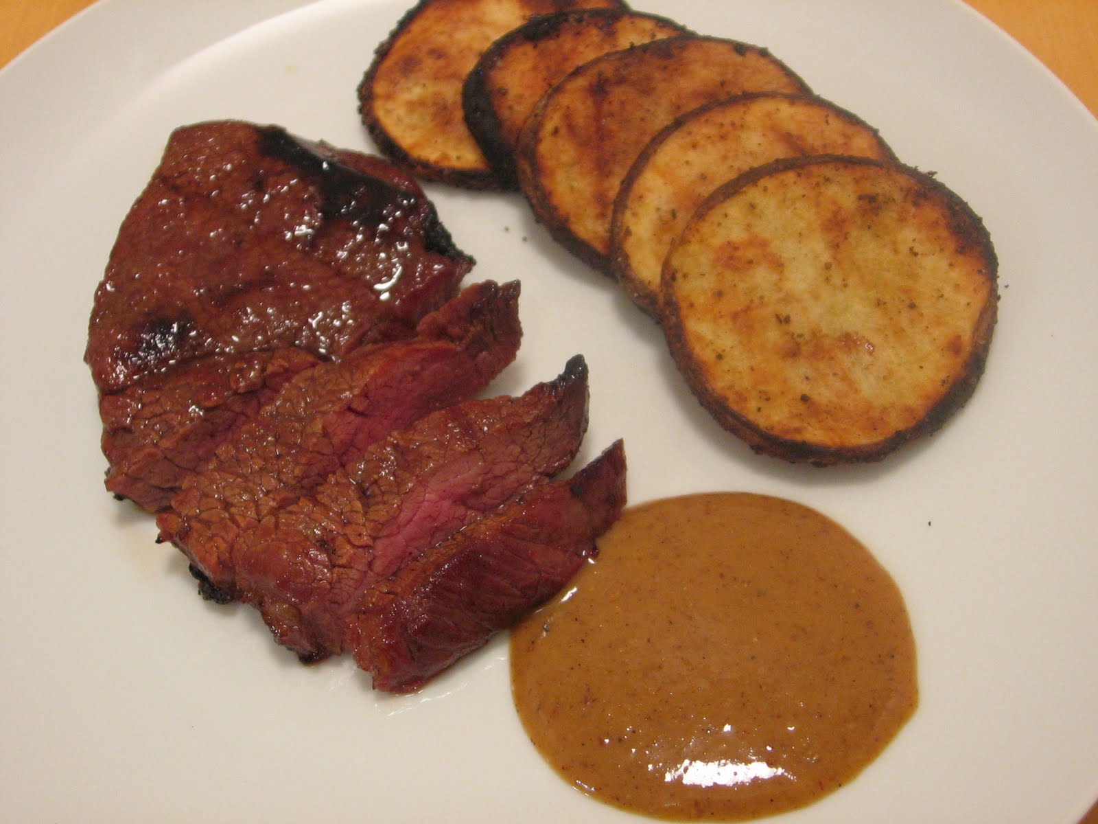 Jenn's Food Journey: Marinated Chuck Tender Steaks with ...