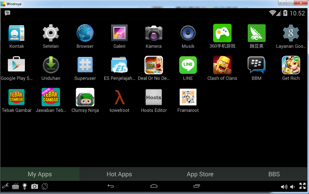 Windroye , Emulator Android yang Sangat Ringan ~ Adit_Lutfi™