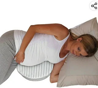 Wedge-shaped pregnancy pillow