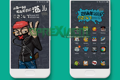 Best MIUI Theme Fun To Youth Mtz Full Tema Anak Keren For Xiaomi Redmi