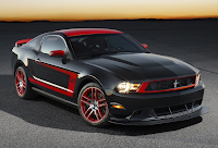 2012 Ford Mustang Boss 302 Laguna Seca Black